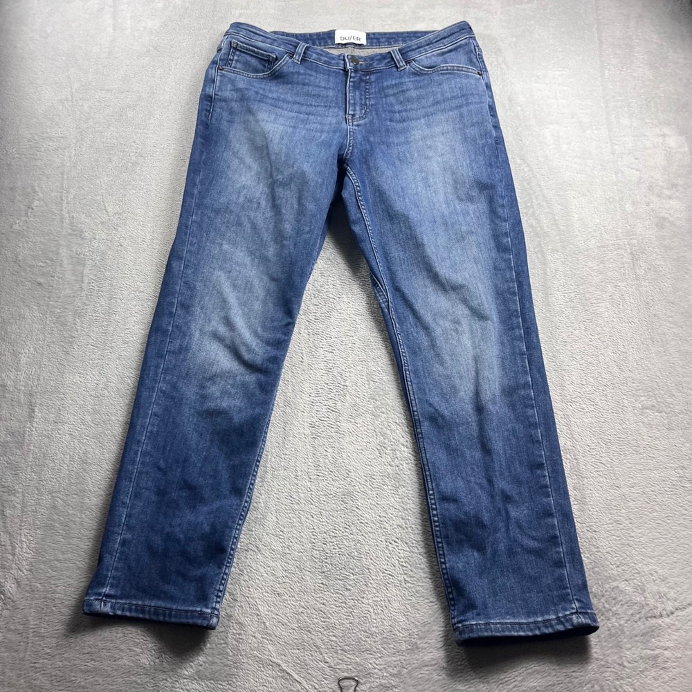 DU/ER Performance Denim Slim Straight Leg Jeans‎ Medium Wash 30x28 WFFR3221